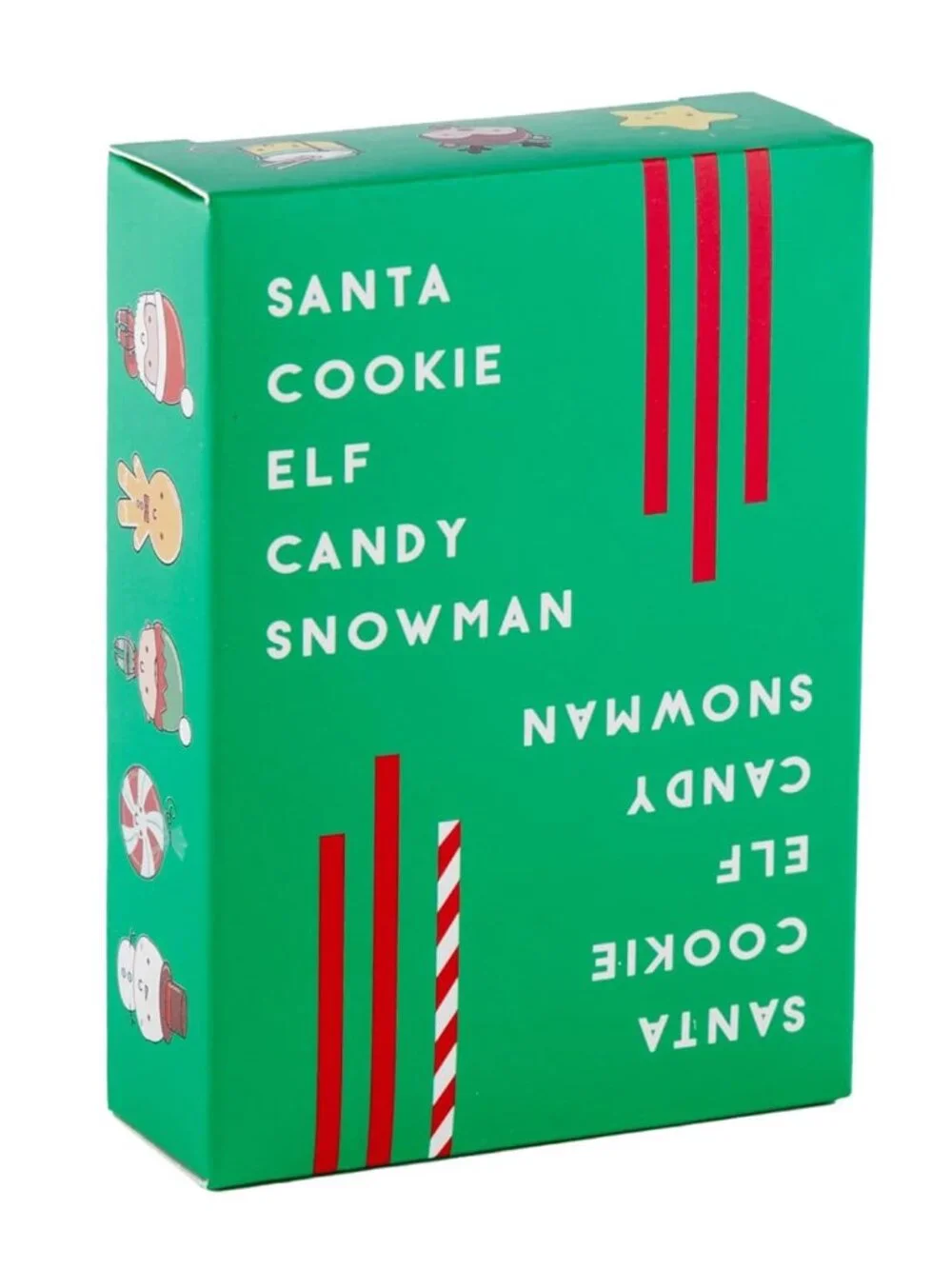 Santa Cookie Elf Candy Snowman Christmas Edition Holiday Card Game by Taco Cat G